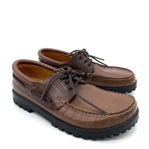 Birkenstock Brown Leather Lace Up Shoes